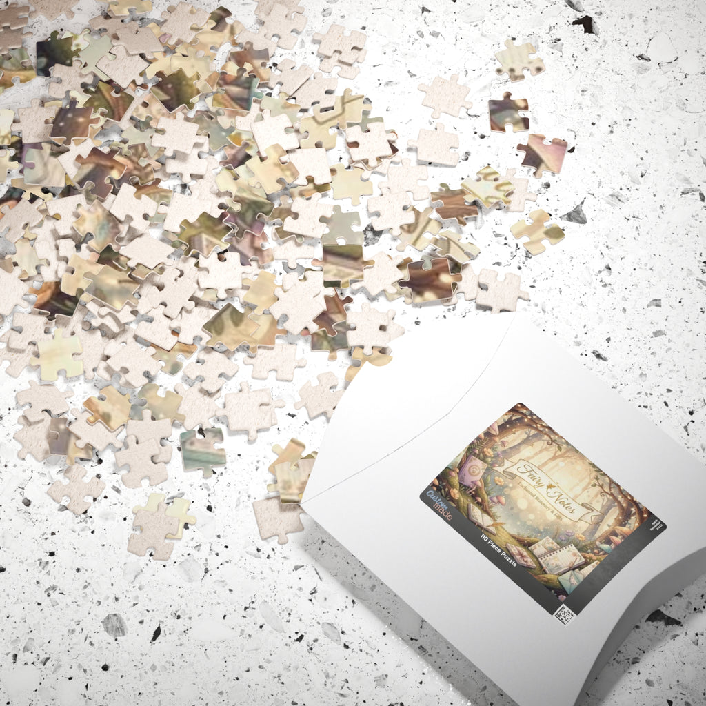 Fairy Notes Enchanted Forest Puzzle — 110/252/520/1014-Piece Jigsaw